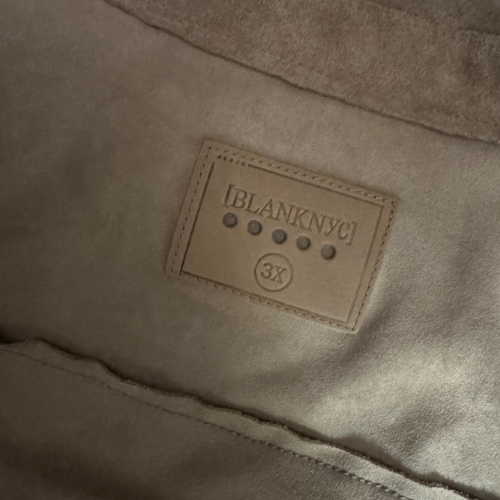 ✨NWT Anthropologie |Blank NYC | Faux Suede Moto Jacket - Picture 11 of 12